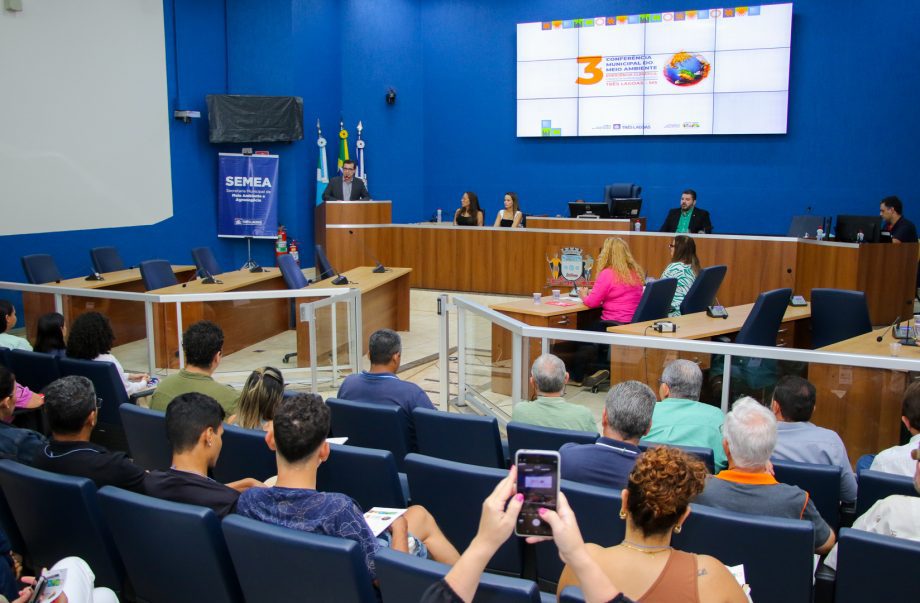 3ª Conferência Municipal de Meio Ambiente promove debates e aprova propostas para o desenvolvimento sustentável de Três Lagoas