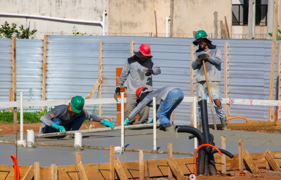 Novo CEI que está sendo construído pela Prefeitura atenderá bairro Mais Parque e região