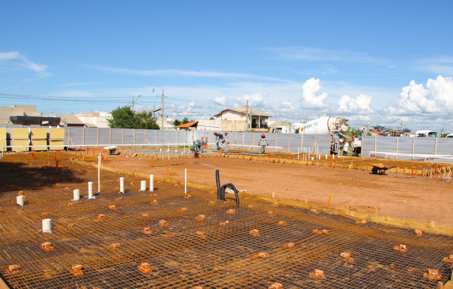 Novo CEI que está sendo construído pela Prefeitura atenderá bairro Mais Parque e região