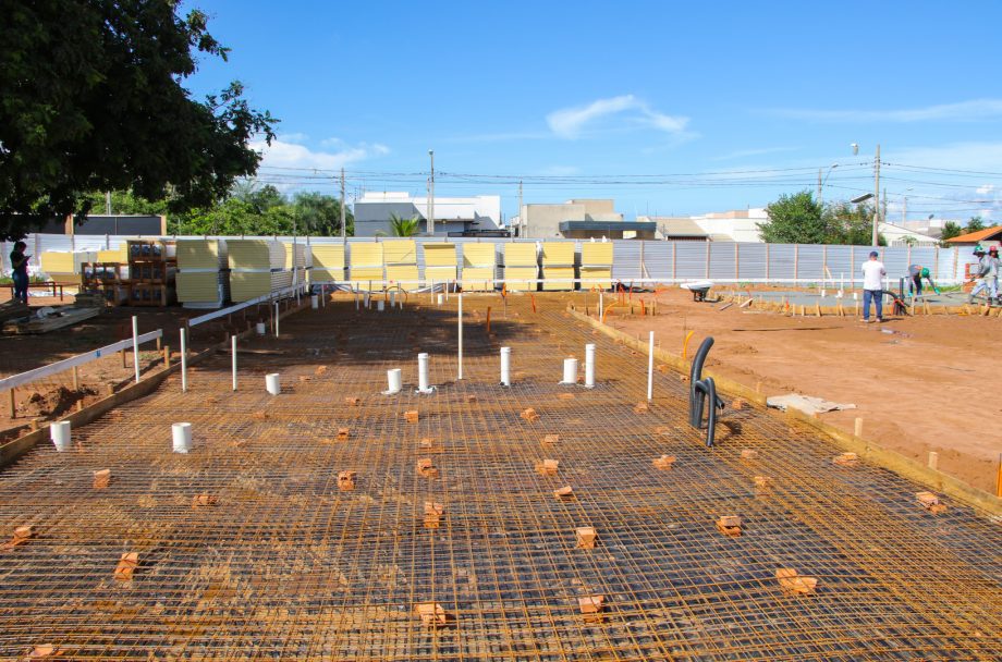 Novo CEI que está sendo construído pela Prefeitura atenderá bairro Mais Parque e região