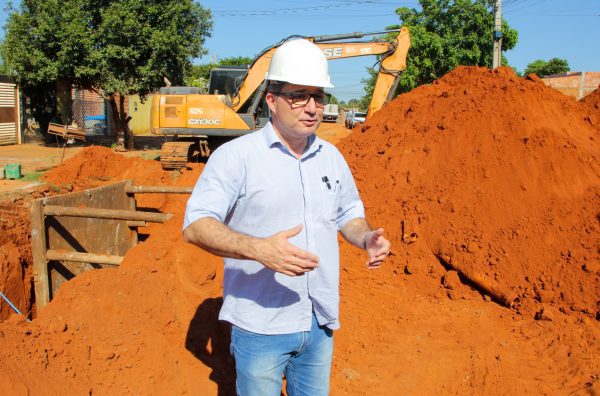 Prefeito Cassiano Maia realiza visita a obras em andamento em Três Lagoas