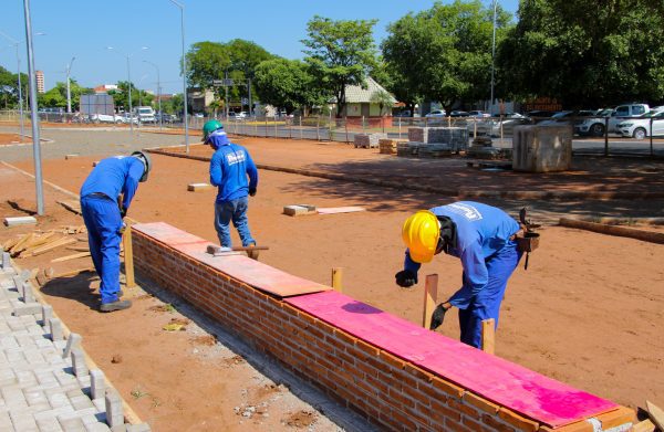 Prefeito Cassiano Maia realiza visita a obras em andamento em Três Lagoas