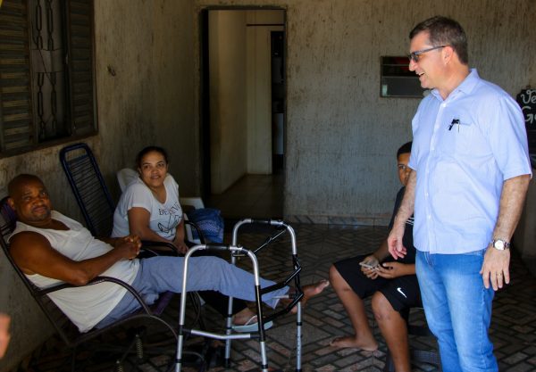 Prefeito Cassiano Maia realiza visita a obras em andamento em Três Lagoas