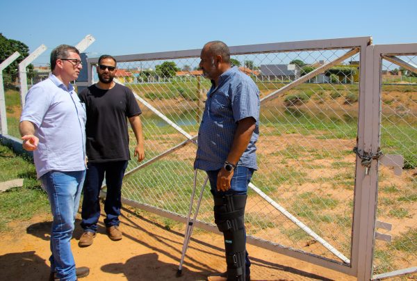 Prefeito Cassiano Maia realiza visita a obras em andamento em Três Lagoas