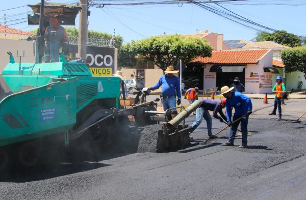 Bairro Santo André já está recebendo 2ª etapa de recapeamento das suas ruas