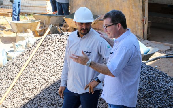 Prefeito Cassiano Maia realiza visita a obras em andamento em Três Lagoas