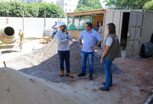 Prefeito Cassiano Maia realiza visita a obras em andamento em Três Lagoas