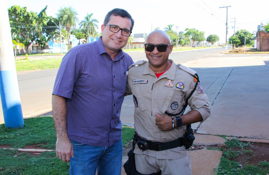 Prefeito realiza visita no SCFV “Bombeiros do Amanhã”