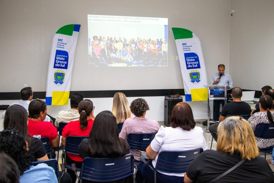 Perifeirarte capacitou lideranças comunitárias e terceiro setor em Três Lagoas