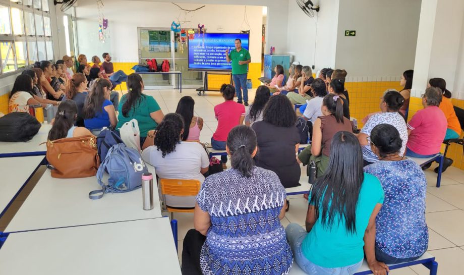 Servidores da Educação recebem treinamento de Brigada de Incêndio