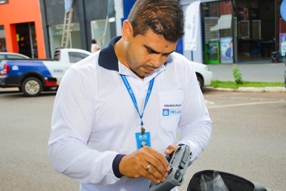 TECNOLOGIA A FAVOR DA SAÚDE – Setor de Endemias passa a usar drone próprio no combate à dengue