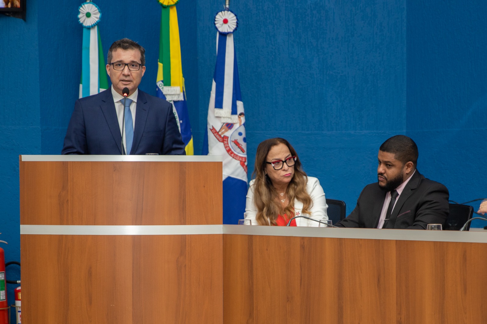 Câmara de Três Lagoas realiza sessão de abertura com mensagem do prefeito Cassiano Maia