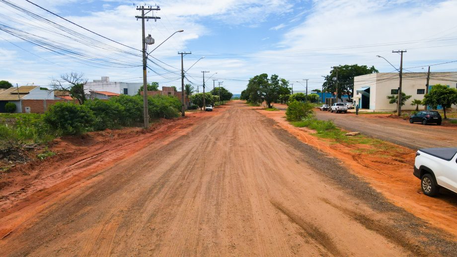 Prefeitura de Três Lagoas inicia obra de pavimentação no Jardim das Américas