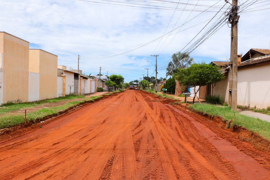 Prefeitura de Três Lagoas inicia obra de pavimentação no Jardim das Américas