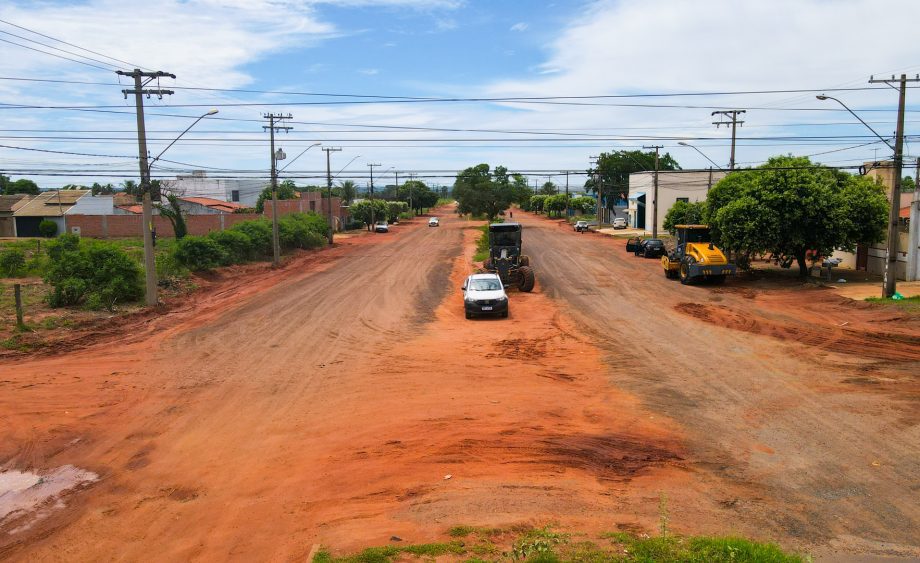 Prefeitura de Três Lagoas inicia obra de pavimentação no Jardim das Américas