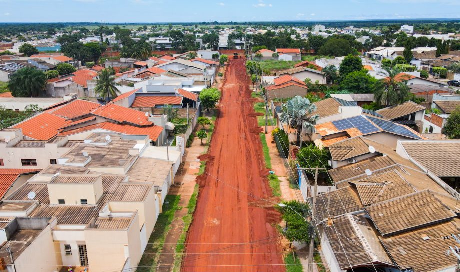 Prefeitura de Três Lagoas inicia obra de pavimentação no Jardim das Américas