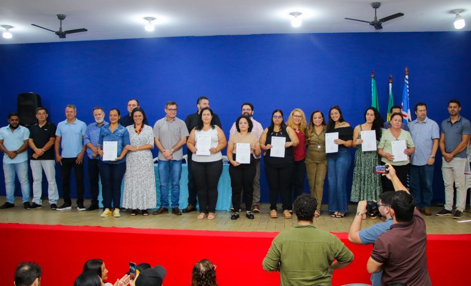 Prefeitura realiza primeira Cerimônia de Posse de 2025 para servidores da Educação