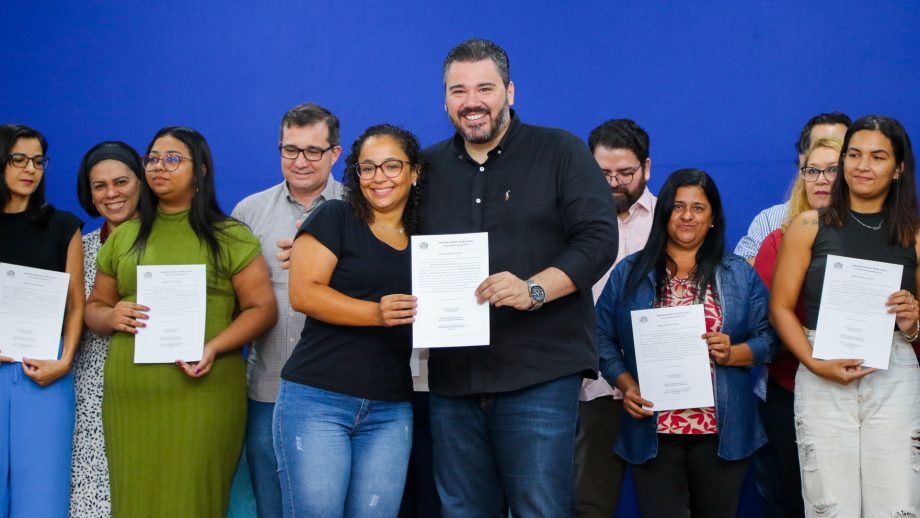 Prefeitura realiza primeira Cerimônia de Posse de 2025 para servidores da Educação