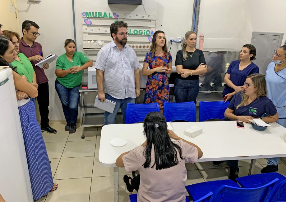 Secretaria de Gestão e Inovação visita as pastas de Saúde e Educação para dialogar com os servidores