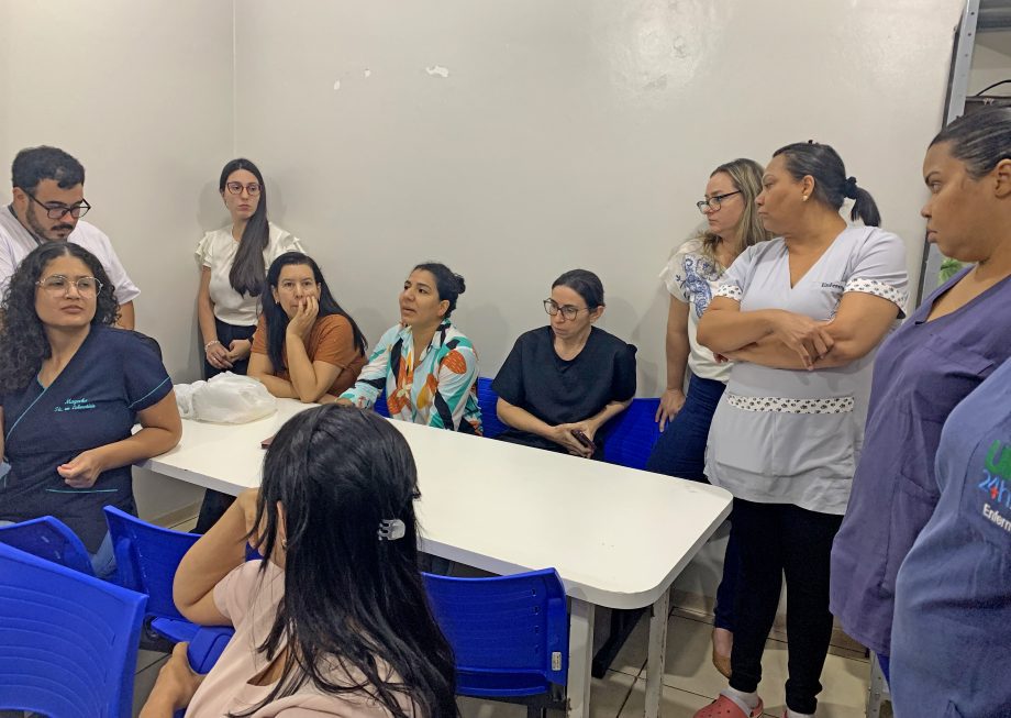 Secretaria de Gestão e Inovação visita as pastas de Saúde e Educação para dialogar com os servidores