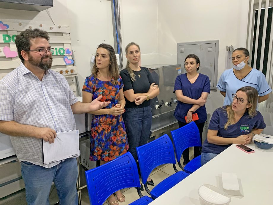 Secretaria de Gestão e Inovação visita as pastas de Saúde e Educação para dialogar com os servidores