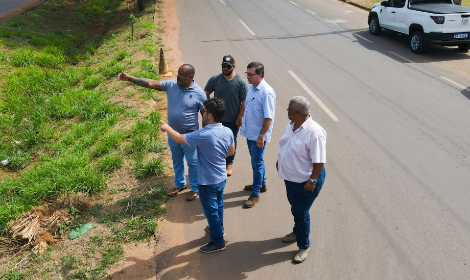 Prefeito Dr. Cassiano Maia acompanha andamento de obras em Três Lagoas