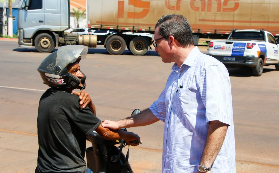 Prefeito Dr. Cassiano Maia acompanha andamento de obras em Três Lagoas