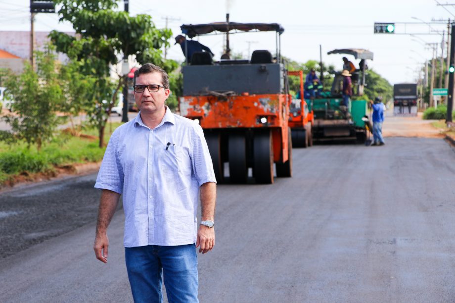 Prefeito Dr. Cassiano Maia acompanha andamento de obras em Três Lagoas