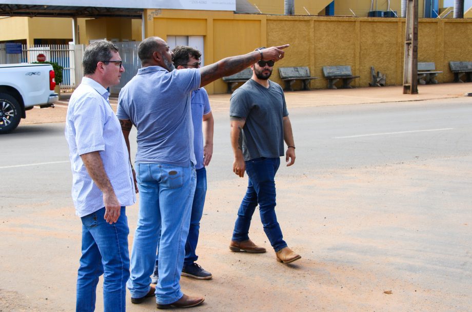 Prefeito Dr. Cassiano Maia acompanha andamento de obras em Três Lagoas