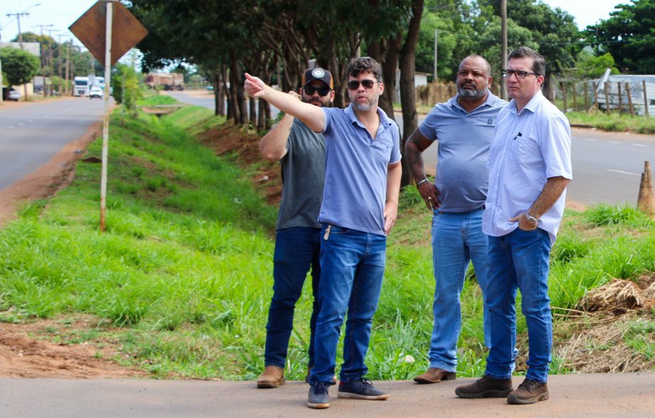 Prefeito Dr. Cassiano Maia acompanha andamento de obras em Três Lagoas