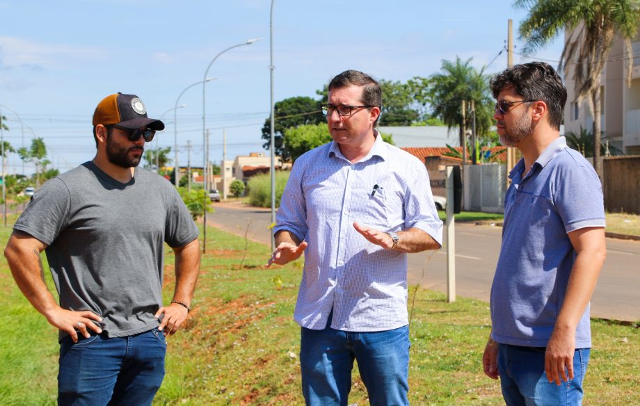 Prefeito Dr. Cassiano Maia acompanha andamento de obras em Três Lagoas