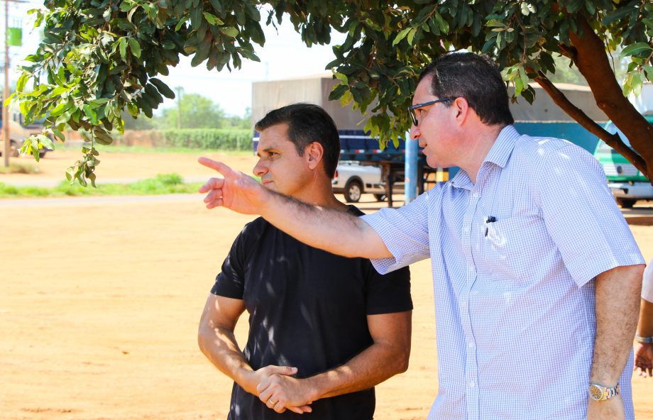 Prefeito Dr. Cassiano Maia acompanha andamento de obras em Três Lagoas