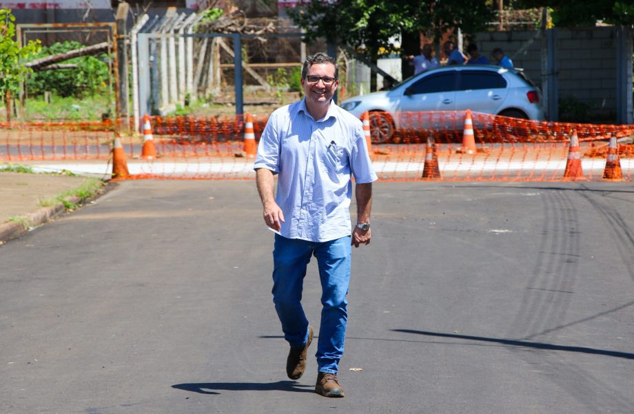 Prefeito Dr. Cassiano Maia acompanha andamento de obras em Três Lagoas