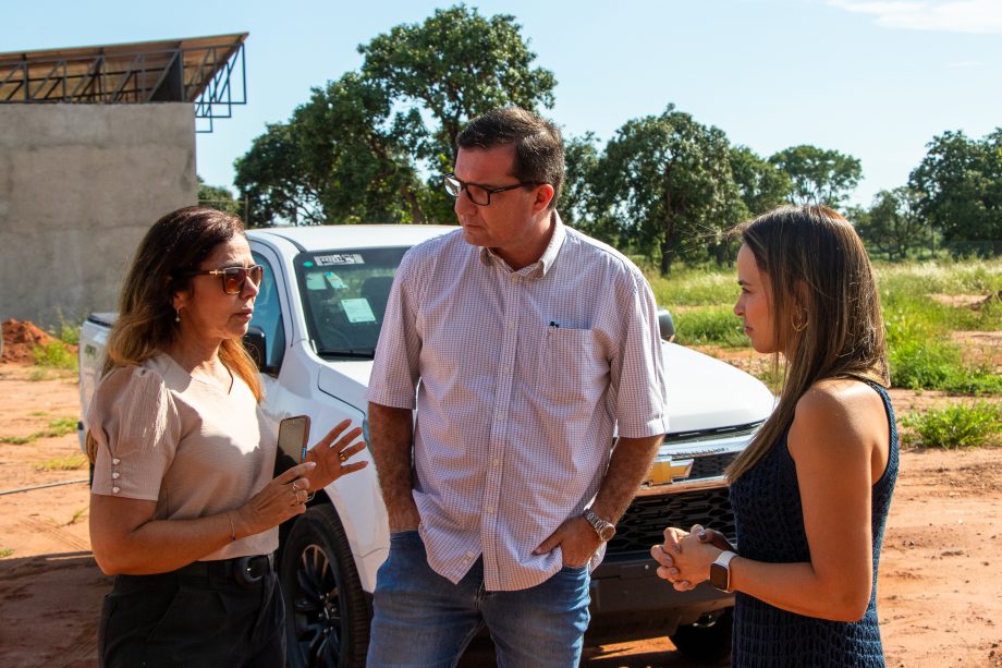 Prefeito Cassiano Maia visita obras da nova sede do Detran-MS em Três Lagoas