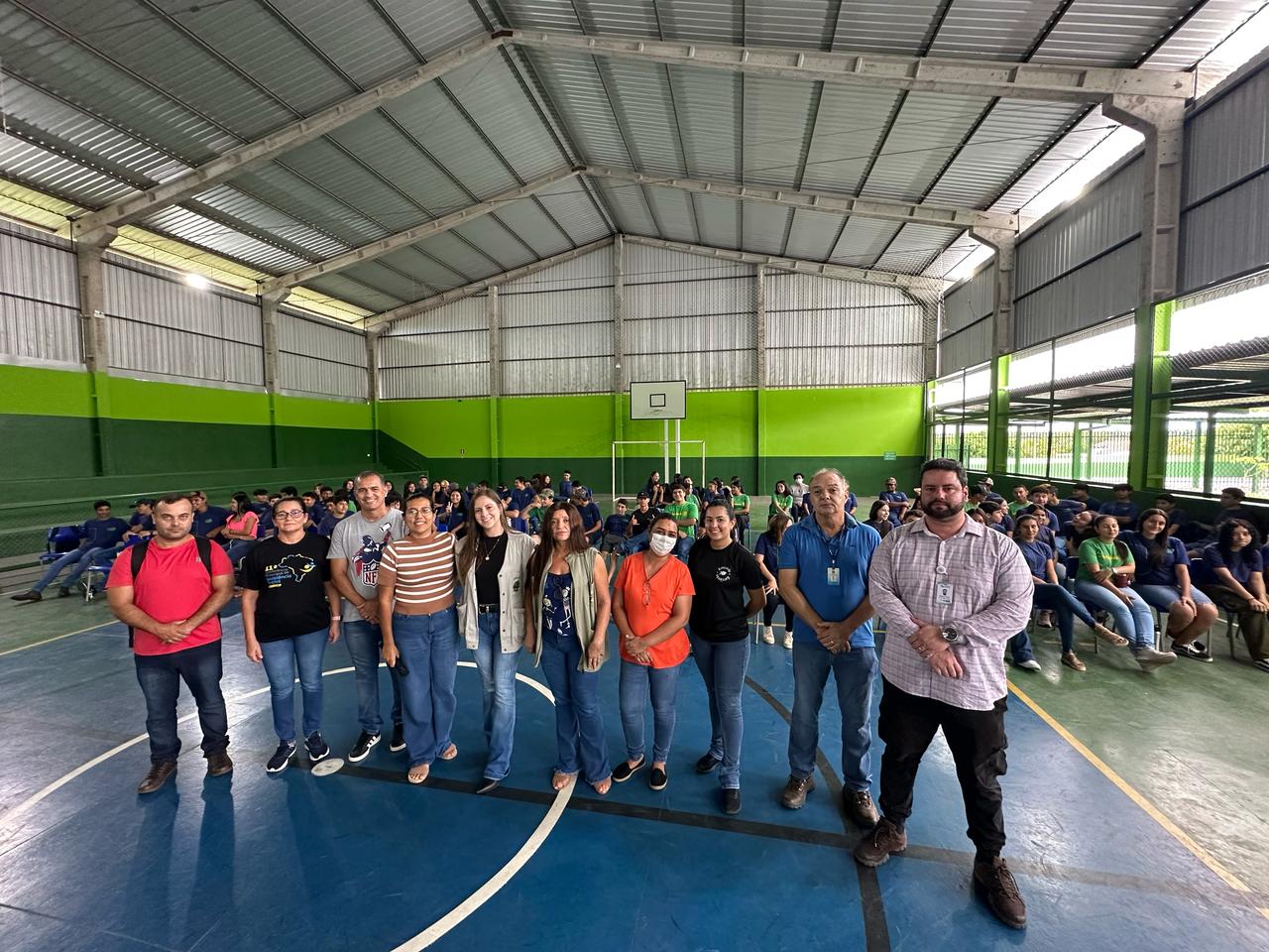 Cigarro eletrônico: SES alerta sobre riscos em palestra para alunos e professores de Caracol