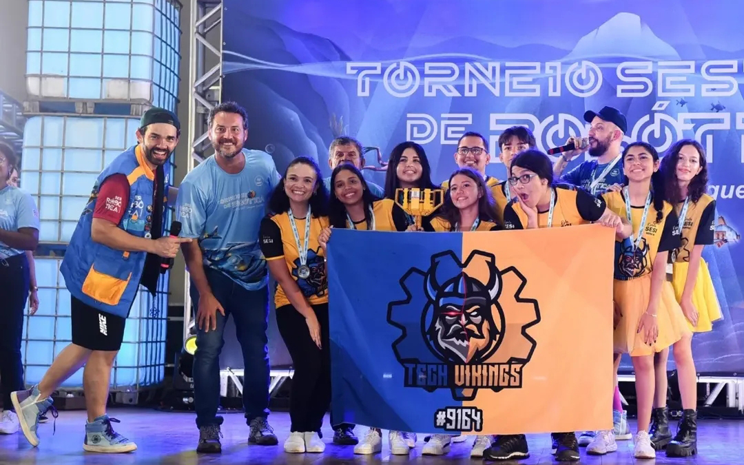 Sesi MS brilha no Maranhão e conquista vaga em torneio nacional de robótica