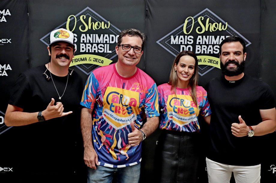 CONFIRA AS FOTOS – Fiduma & Jeca fazem “O Show Mais Animado do Brasil” no CarnaTrês 2025