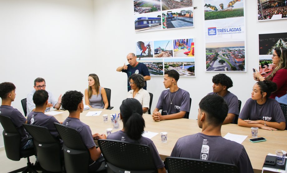 Prefeitura de Três Lagoas é a primeira do estado a receber jovens aprendizes do programa PAP