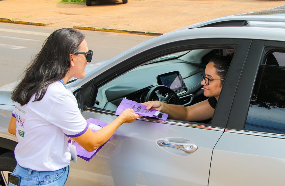 Prefeitura inicia ações em alusão ao Mês da Mulher com campanha de trânsito “Mulher ao Volante, Respeito Constante”