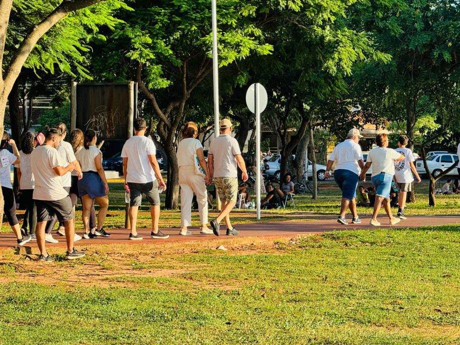 Caminhada pela Paz reúne comunidade três-lagoense em ato de conscientização e valorização das mulheres