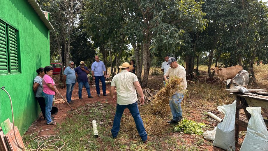 Curso sobre compostagem capacita agricultores do Assentamento Palmeira