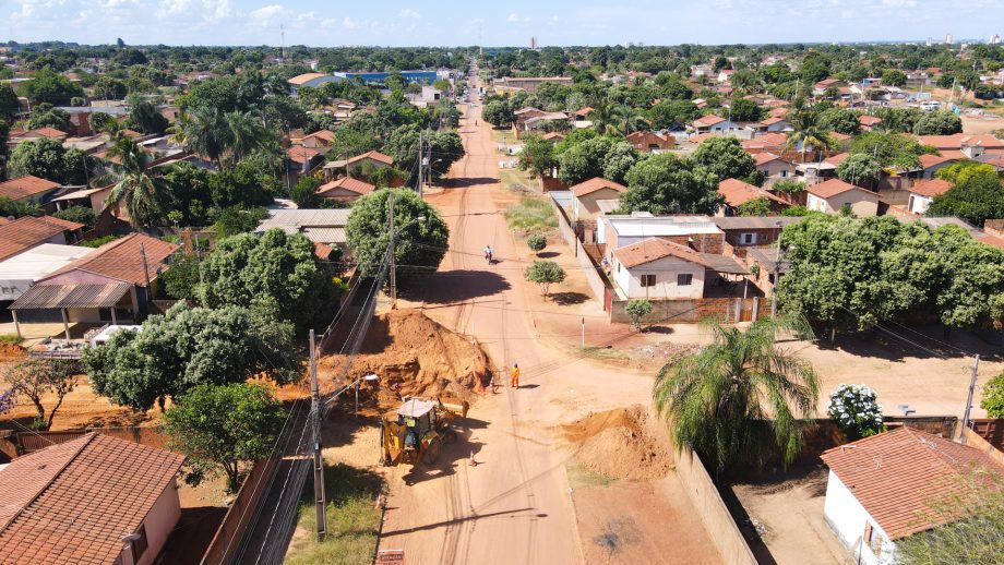 Cinco bairros de Três Lagoas estão recebendo mais de R$ 34 milhões em obras de drenagem e asfalto