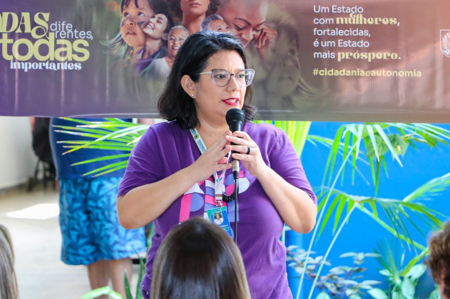 MÊS DA MULHER – Prefeitura e Estado promoveram palestra sobre cidadania e autonomia