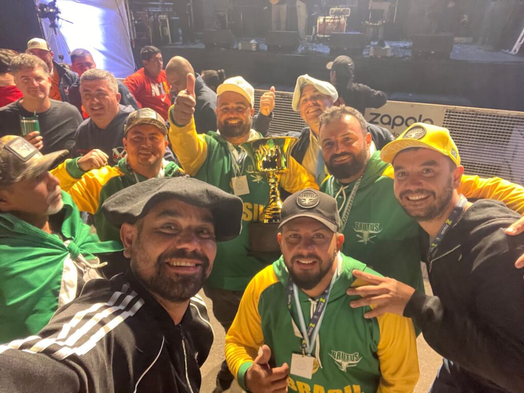 Com o melhor churrasco da América do Sul, equipe Brutus ganha mais um campeonato internacional 