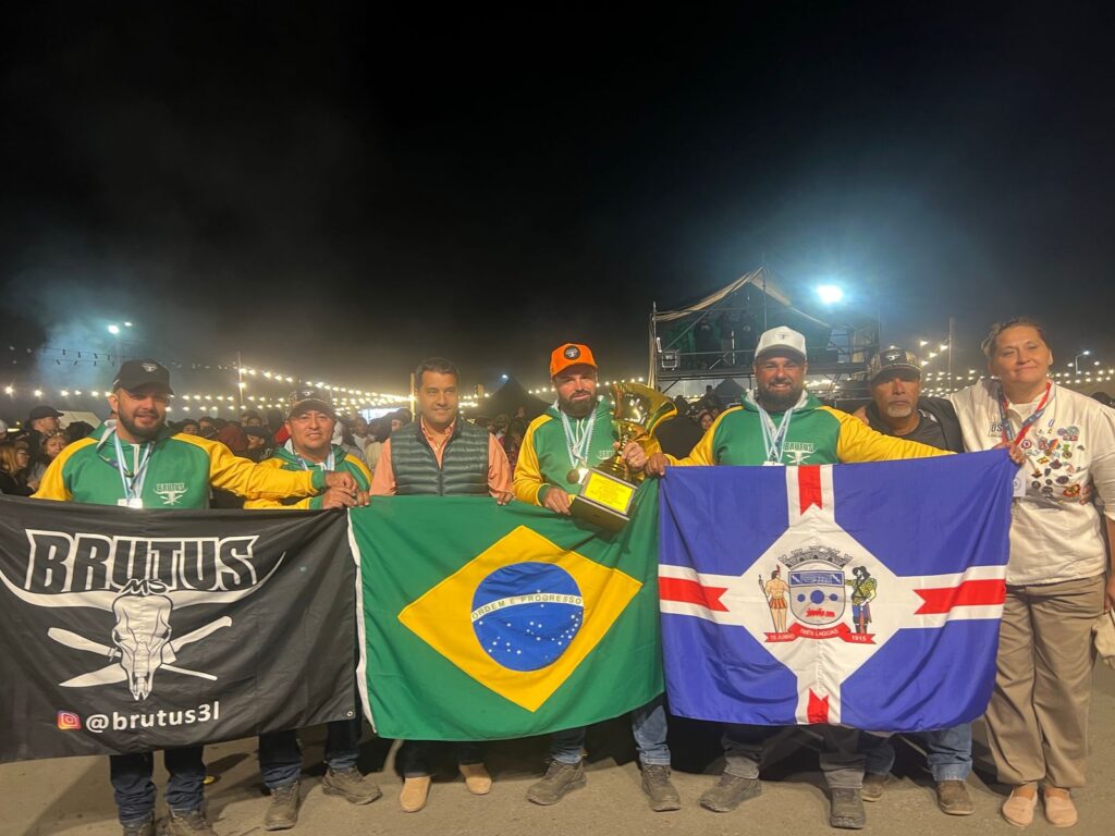 Com o melhor churrasco da América do Sul, equipe Brutus ganha mais um campeonato internacional 