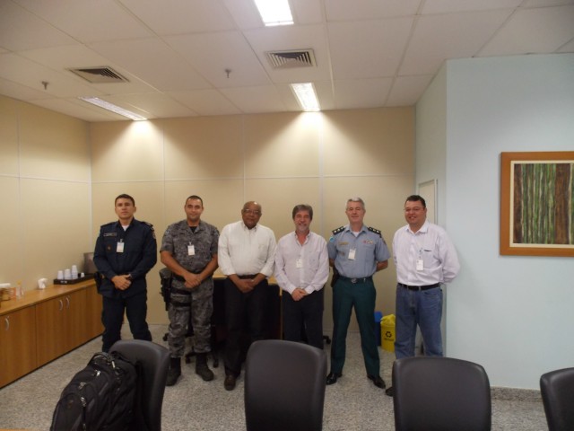 Comandante do 2º BPM visita o Complexo Industrial da Fibria em Três Lagoas