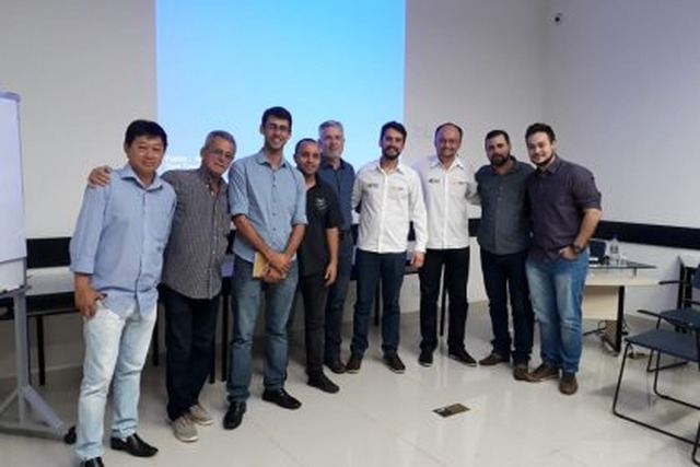 Estiveram presentes representantes da prefeitura de Aparecida do Taboado, da Universidade Federal de Mato Grosso do Sul (Foto/Assessoria)
