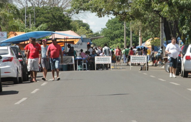 Feira livre, que hoje acontece na rua, ganhará um espaço fechado e com muita estrutura. Foto: Arquivo Perfil News