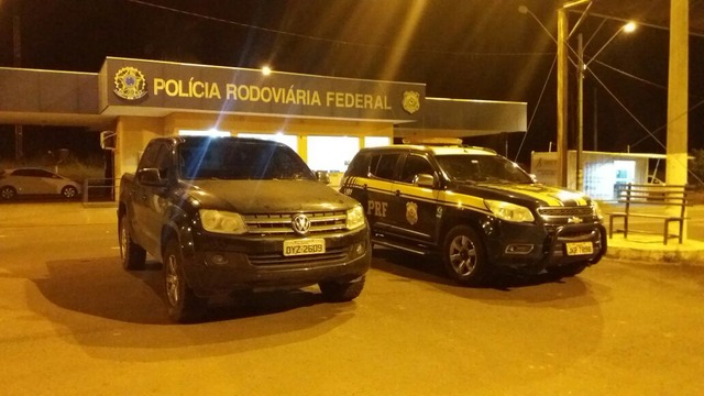 Amarok foi furtada em janeiro deste ano em João Pessoa-PB. (Foto: Divulgação/PRF)
