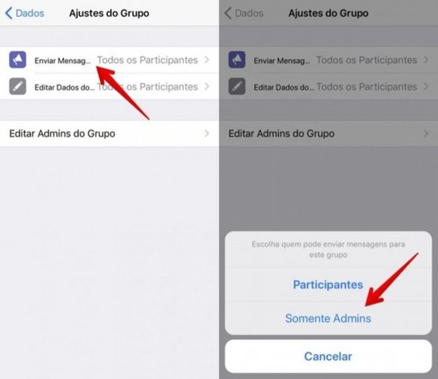 Instrução de como ativar a funcionalidade em iOs. (Foto: Reprodução Tecmundo)
